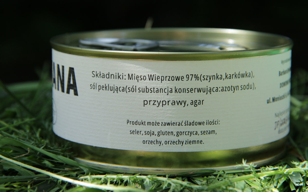 Konserwa mięsna  SIEKANA (300gr)