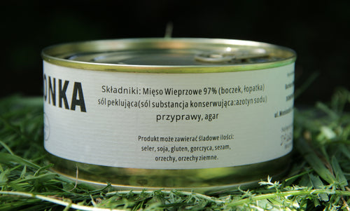 Konserwa mięsna MIELONKA (300gr)
