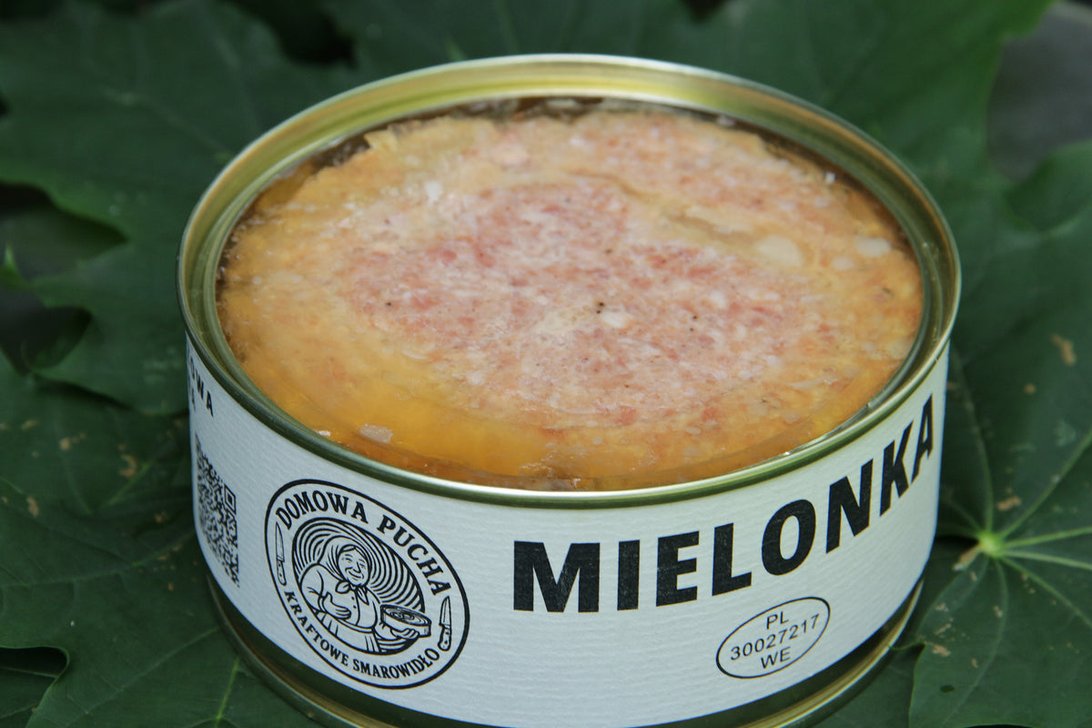 Konserwa mięsna MIELONKA (300gr)