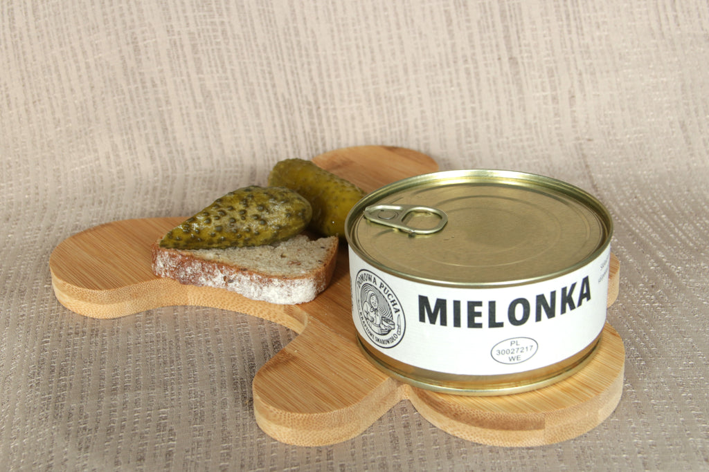 Konserwa mięsna MIELONKA (300gr)