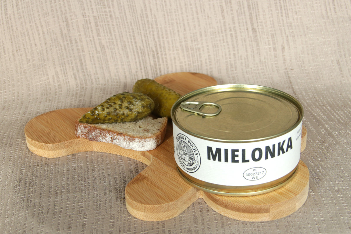 Konserwa mięsna MIELONKA (300gr)
