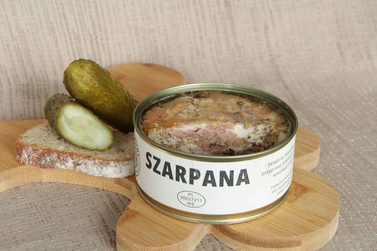 Konserwa mięsna SZARPANA (300gr)
