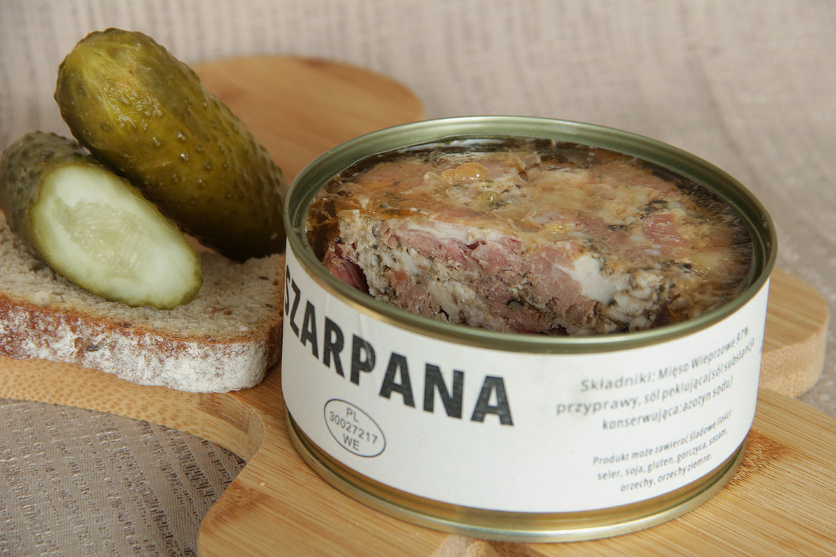 Konserwa mięsna SZARPANA (300gr)