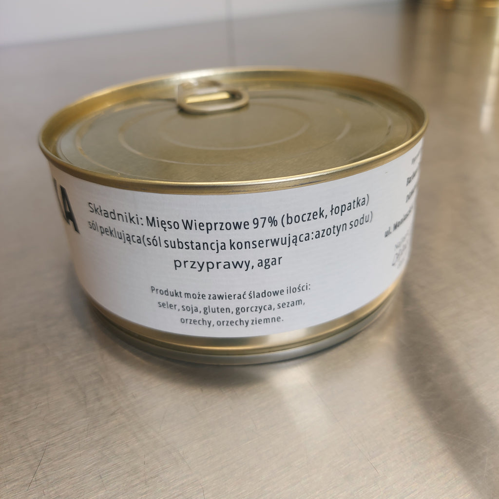 Konserwa mięsna MIELONKA (300gr)