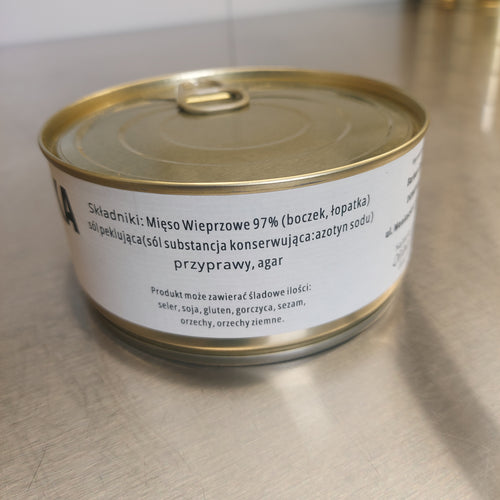 Konserwa mięsna MIELONKA (300gr)