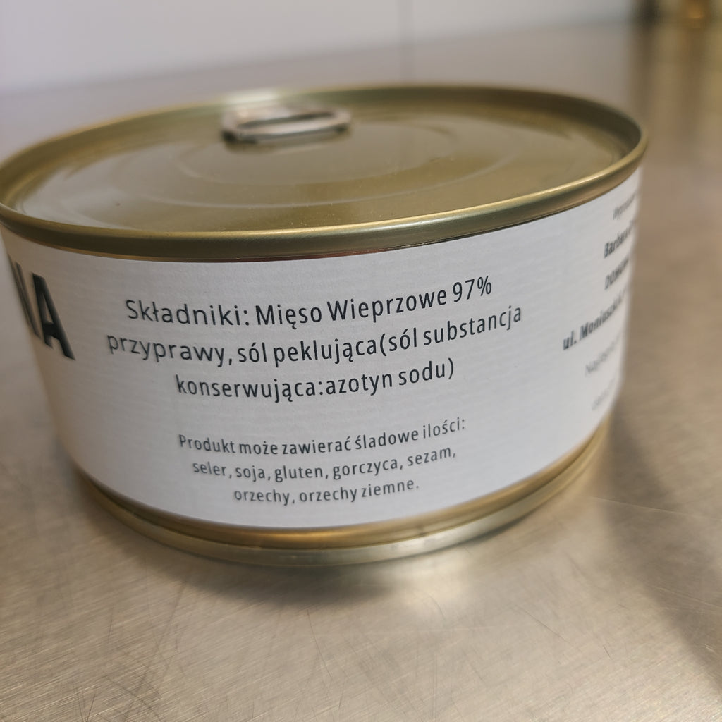Konserwa mięsna SZARPANA (300gr)